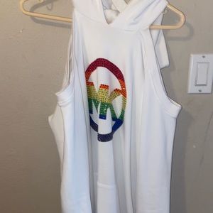 MK cold shoulder dress